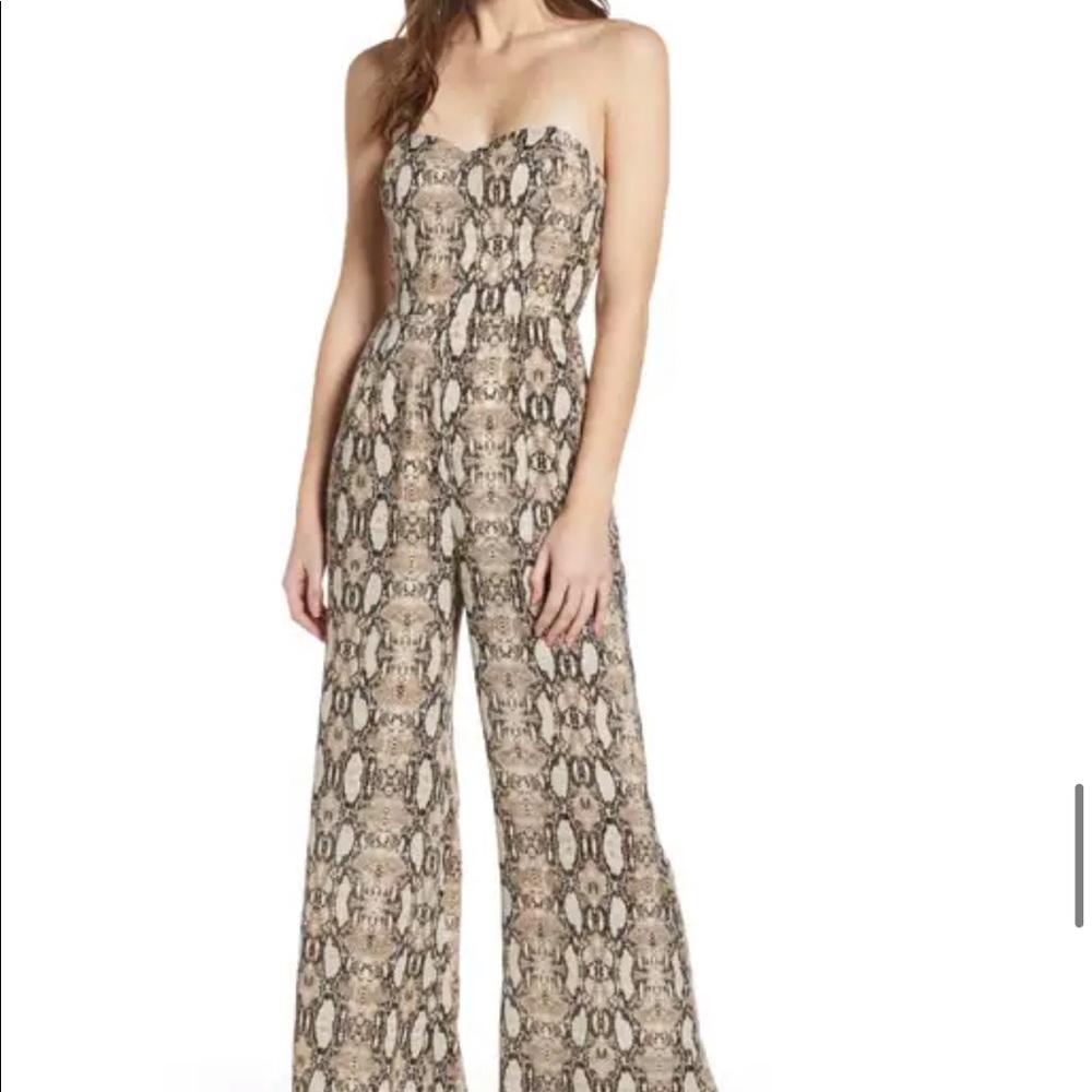 Snake print jumper